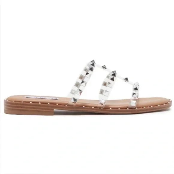 Steve Madden Averill Strappy Studded Gladiator Sandal - Picture 3 of 4